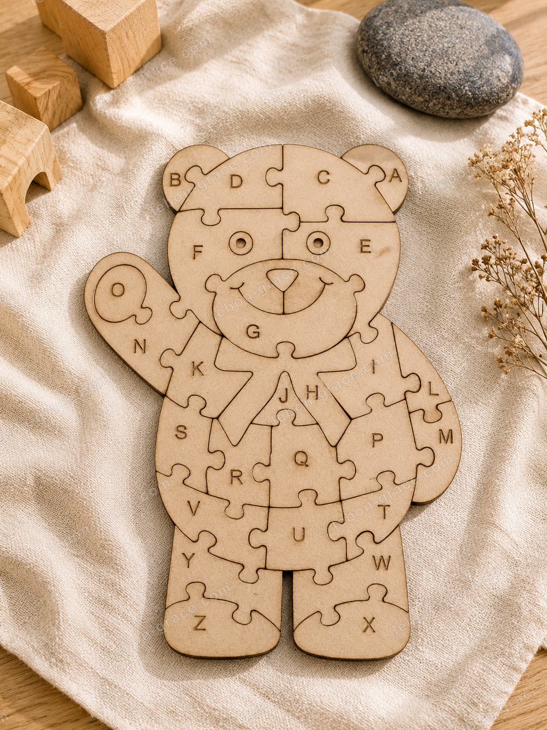 Bear Alphabet Puzzle